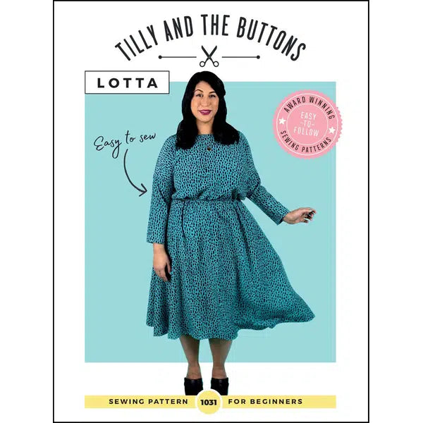 Tilly and The Buttons Sewing Pattern - Lotta Dress – view 4 | Truro Fabrics
