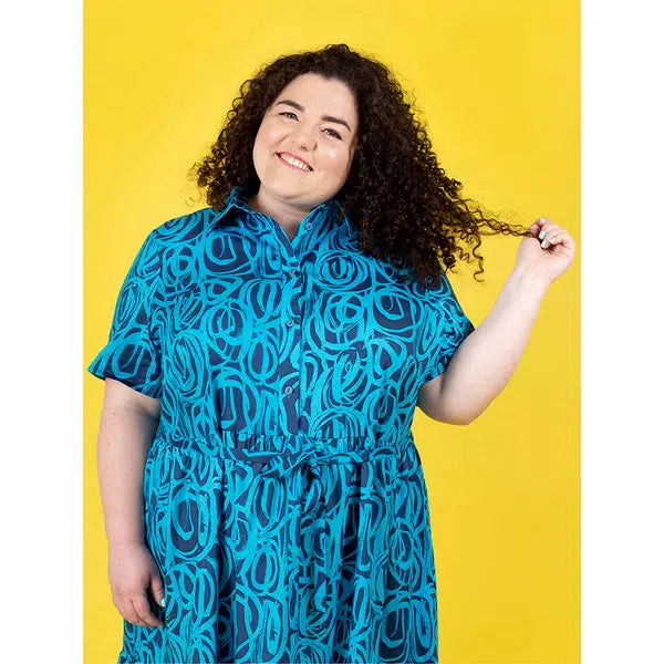 Tilly and the Buttons Sewing Pattern - Lyra Shirt Dress