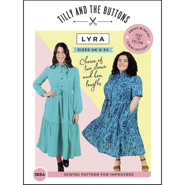 Tilly and the Buttons Sewing Pattern - Lyra Shirt Dress – view 5 | Truro Fabrics