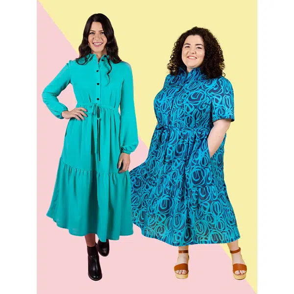 Tilly and the Buttons Sewing Pattern - Lyra Shirt Dress | Truro Fabrics