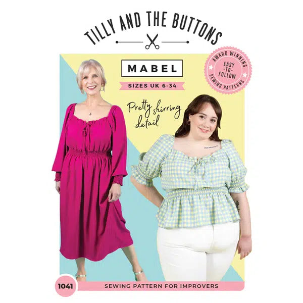Tilly and the Buttons Sewing Pattern - Mabel Dress & Blouse