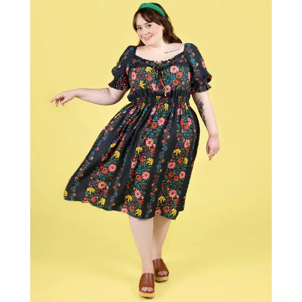 Tilly and the Buttons Sewing Pattern - Mabel Dress & Blouse – view 3 | Truro Fabrics