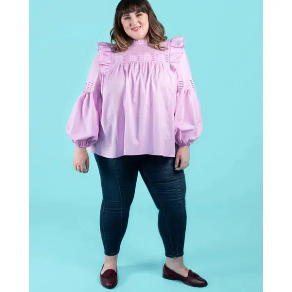 Tilly and the Buttons Sewing Pattern - Marnie Blouse & Mini Dress – view 6 | Truro Fabrics