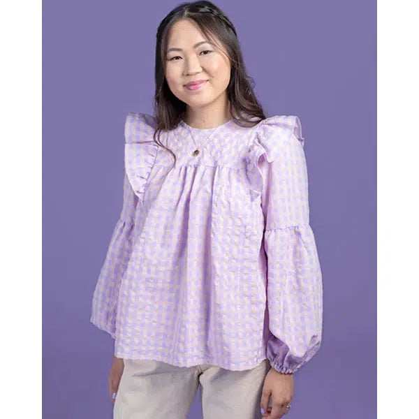 Tilly and the Buttons Sewing Pattern - Marnie Blouse & Mini Dress – view 7 | Truro Fabrics