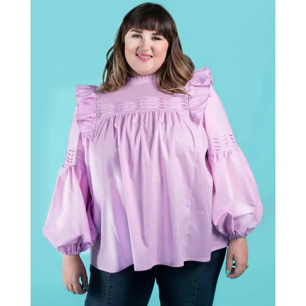 Tilly and the Buttons Sewing Pattern - Marnie Blouse & Mini Dress – view 8 | Truro Fabrics