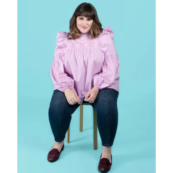 Tilly and the Buttons Sewing Pattern - Marnie Blouse & Mini Dress – view 9 | Truro Fabrics