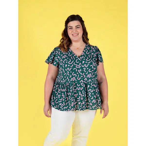 Tilly and the Buttons Sewing Pattern - Nell Blouse & Dress