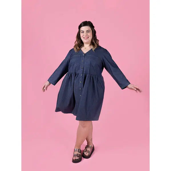 Tilly and the Buttons Sewing Pattern - Nell Blouse & Dress