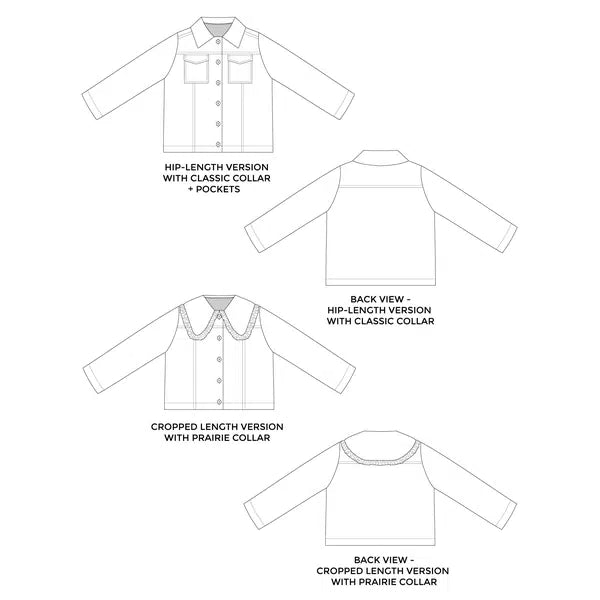 Tilly and the Buttons Sewing Pattern - Sonny Jacket