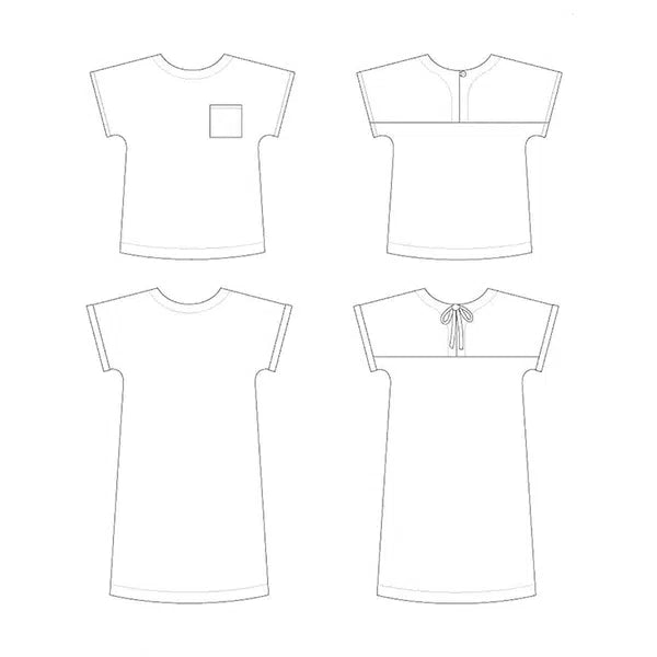 Tilly and The Buttons Sewing Pattern - Stevie Tunic