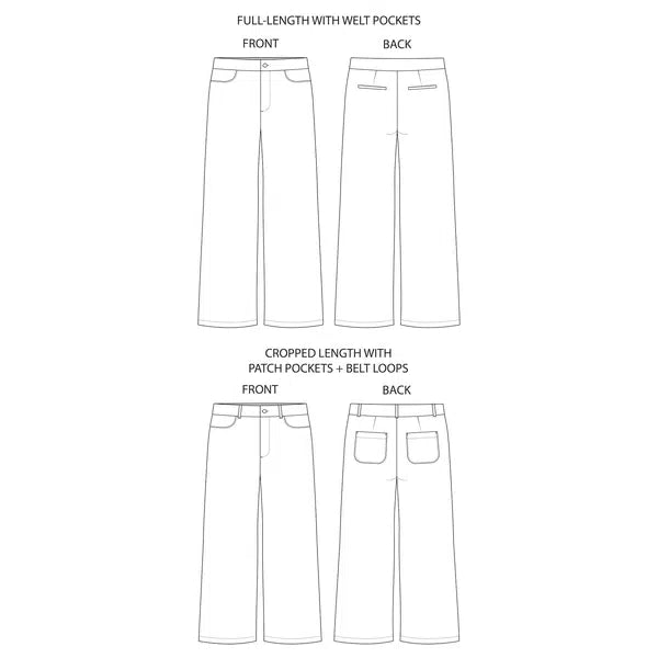 Tilly and the Buttons Sewing Pattern - Thea Trousers
