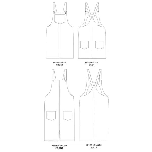 Tilly & The Buttons Sewing Pattern - Cleo Pinafore – view 6 | Truro Fabrics