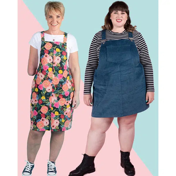 Tilly & The Buttons Sewing Pattern - Cleo Pinafore | Truro Fabrics