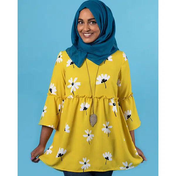 Tilly & The Buttons Sewing Pattern - Indigo Smock Dress & Top – view 4 | Truro Fabrics