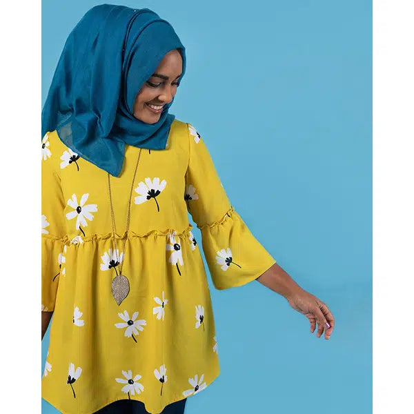 Tilly & The Buttons Sewing Pattern - Indigo Smock Dress & Top – view 5 | Truro Fabrics