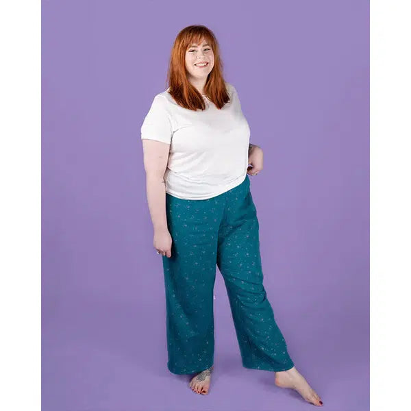 Tilly & The Buttons Sewing Pattern - Jaimie Pyjama Bottoms – view 7 | Truro Fabrics