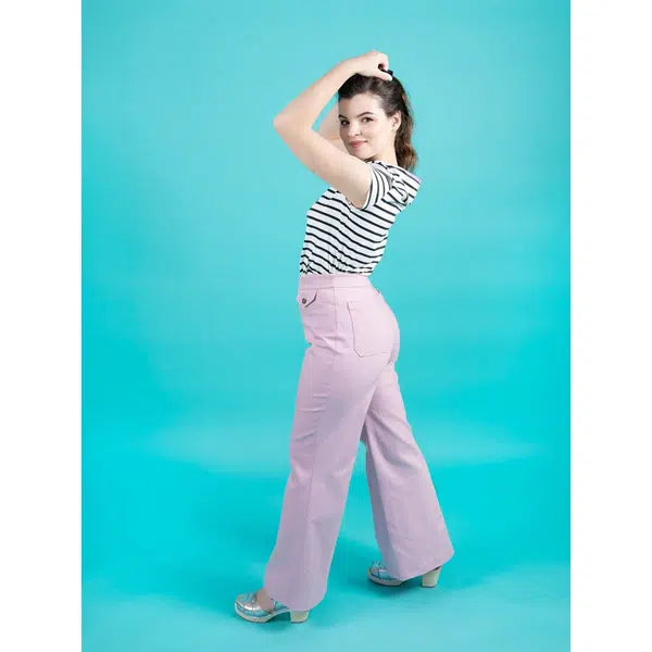 Tilly & The Buttons Sewing Pattern - Jessa Trousers & Shorts – view 7 | Truro Fabrics