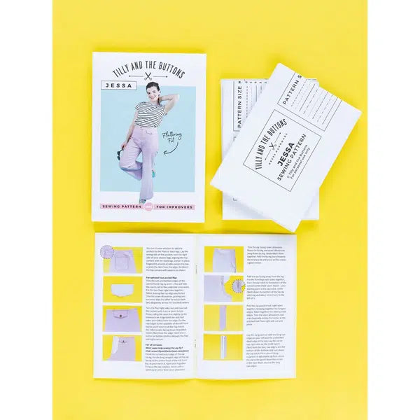 Tilly & The Buttons Sewing Pattern - Jessa Trousers & Shorts – view 8 | Truro Fabrics