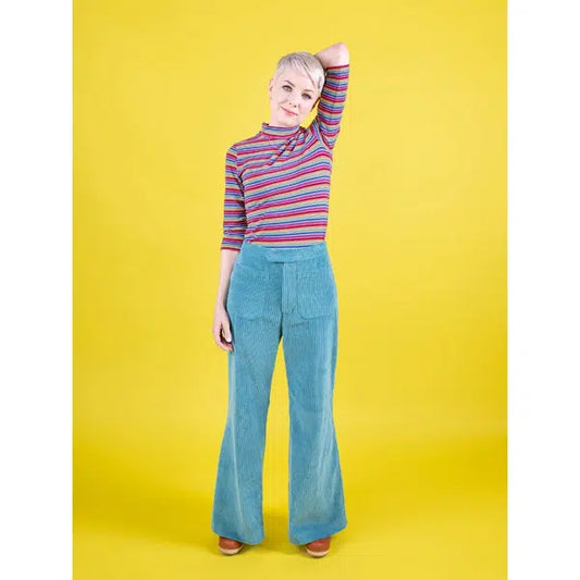 Tilly & The Buttons Sewing Pattern - Jessa Trousers & Shorts | Truro Fabrics