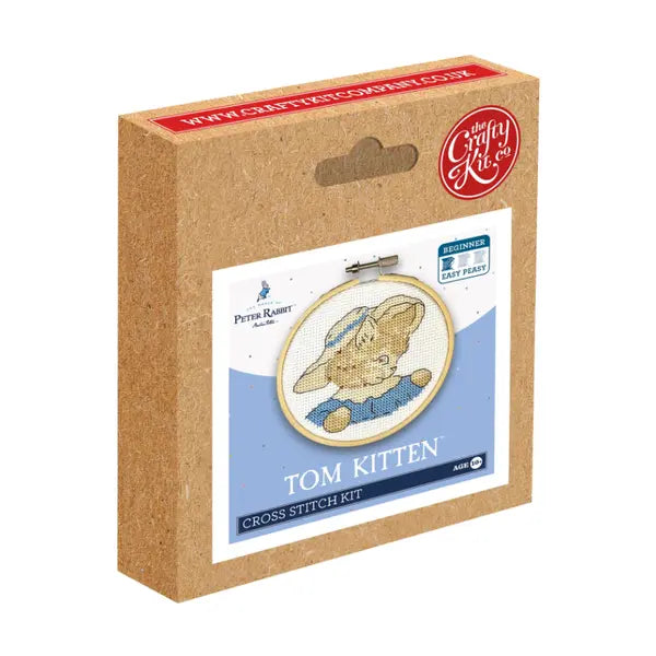Beatrix Potter - Tom Kitten Mini Cross Stitch Kit – view 2 – Truro Fabrics