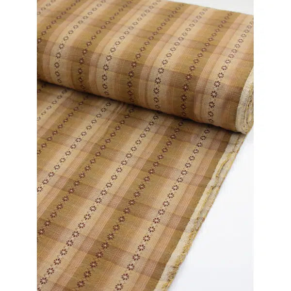 Tochio Yarn Dyed Cotton Fabric - Flowerline Harvest – view 3 | Truro Fabrics
