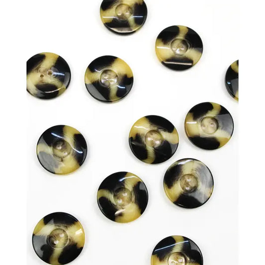 Button - Tortoise Shell - 38mm – Truro Fabrics