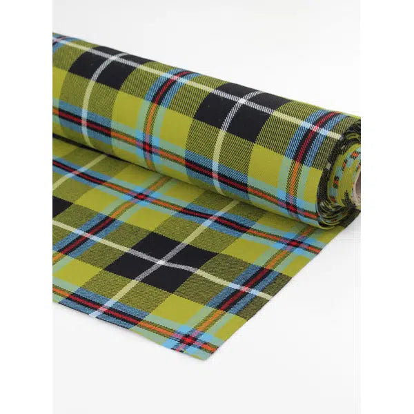 Traditional Kilt Weight Wool Twill - National Cornish Tartan – view 2 | Truro Fabrics