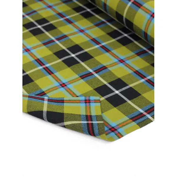 Traditional Kilt Weight Wool Twill - National Cornish Tartan | Truro Fabrics