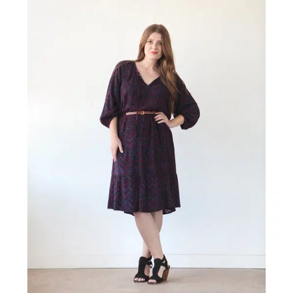 True Bias - Paper Sewing Pattern - Roscoe Blouse & Dress