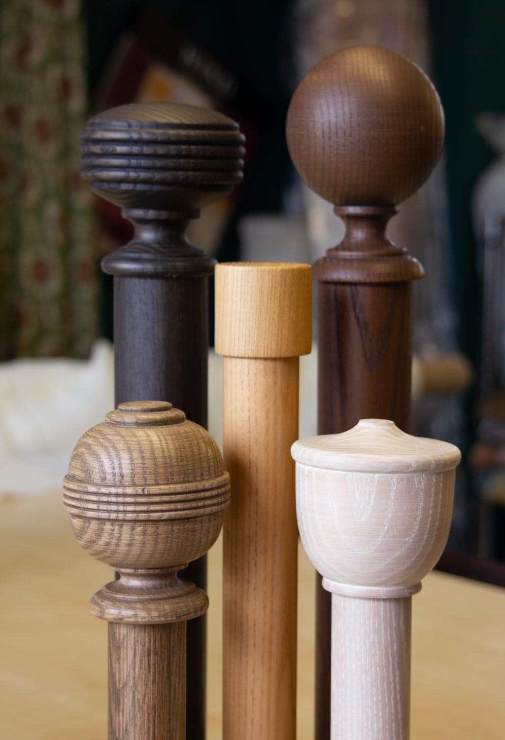 Made-to-measure curtain poles in Cornwall project image
