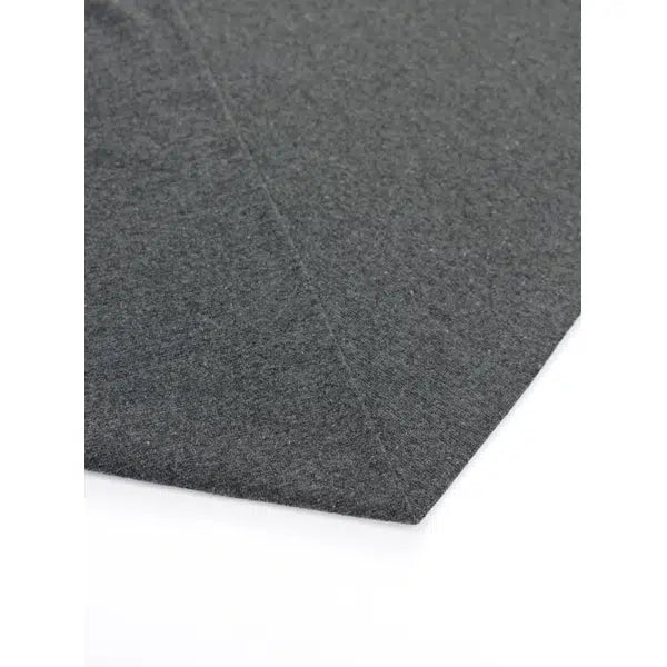 Tubular Cotton Jersey Cuffing  - Grey Marl | Truro Fabrics