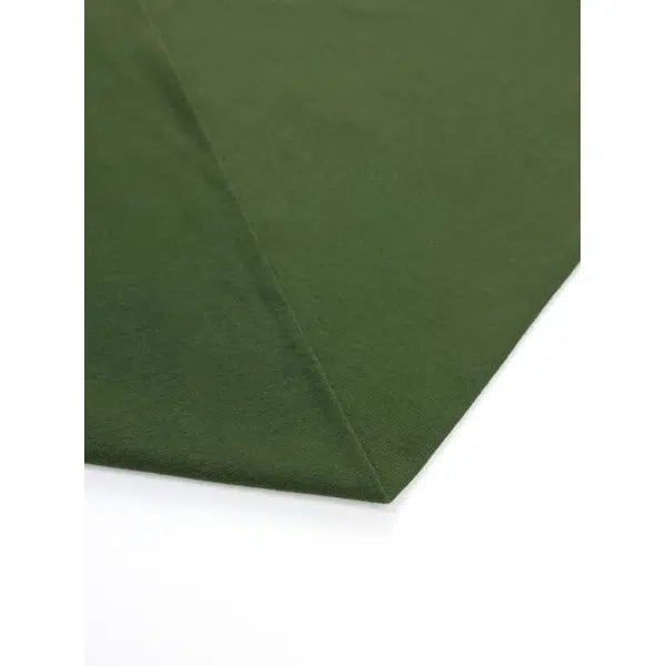 Tubular Cotton Jersey Cuffing  - Olive | Truro Fabrics