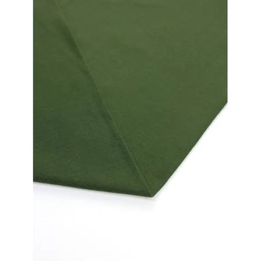 Tubular Cotton Jersey Cuffing  - Olive | Truro Fabrics