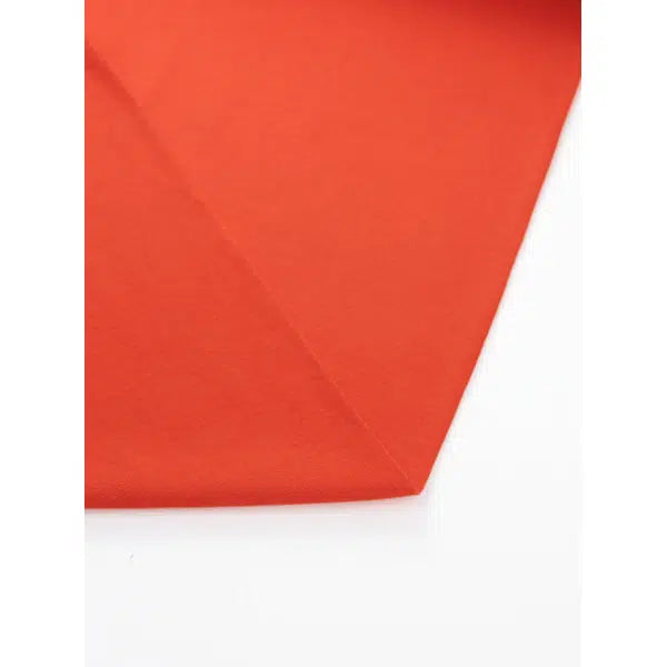 Tubular Cotton Jersey Cuffing  - Orange | Truro Fabrics