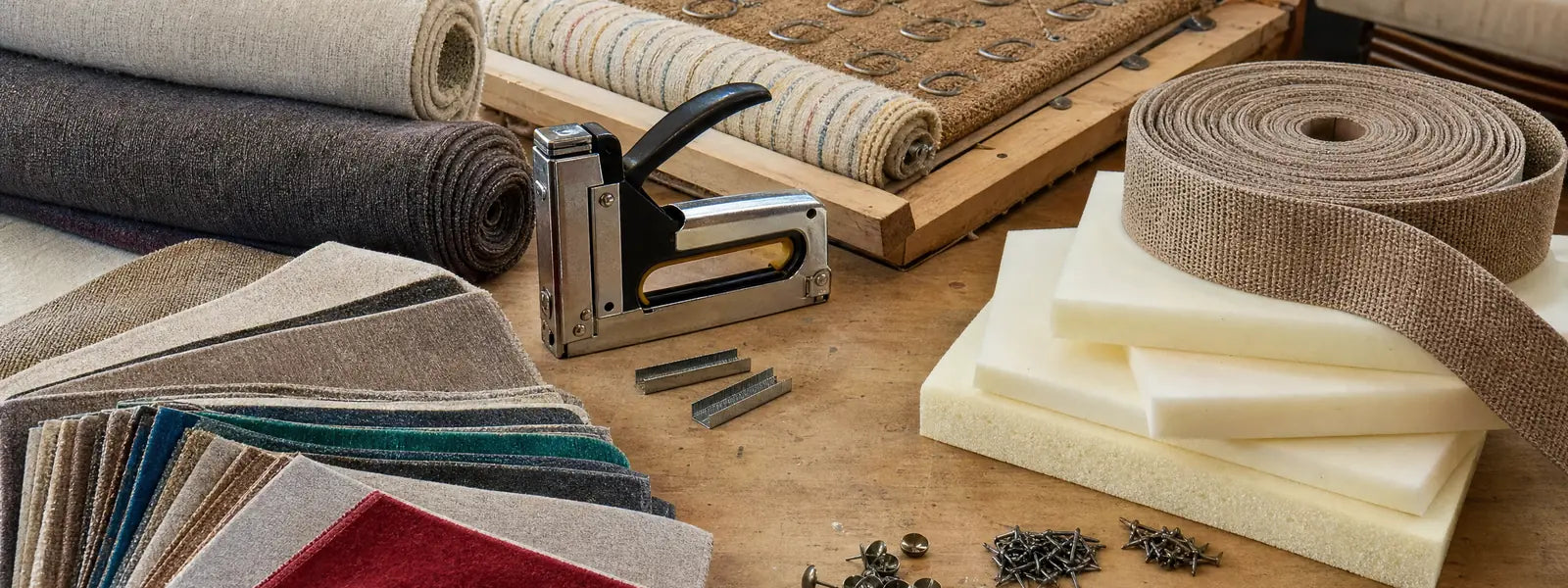 Upholstery supplies Cornwall - fabric and tools from Truro Fabrics