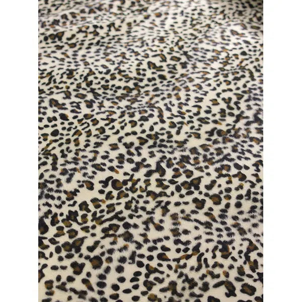 Velboa Fur Fabric - Baby Leopard – view 3 | Truro Fabrics