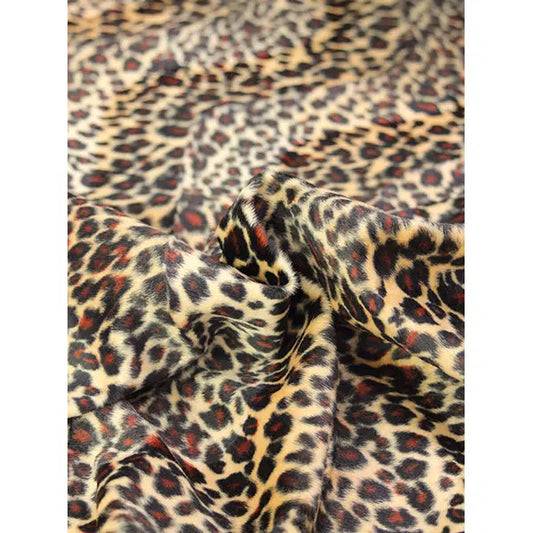 Velboa Fur Fabric - Leopard Print | Truro Fabrics