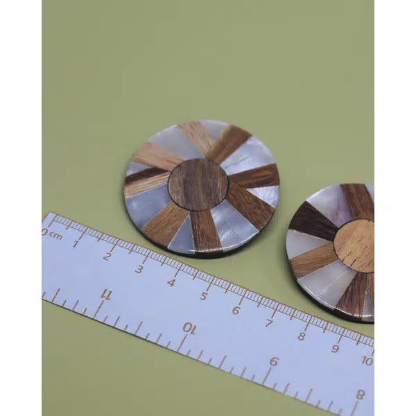 Vintage Button - Freya’s Sunburst