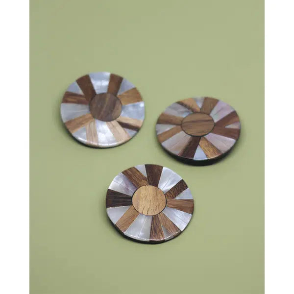 Vintage Button - Freya’s Sunburst