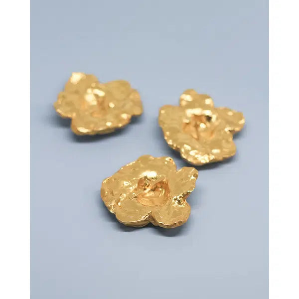 Vintage Button – Golden Rose