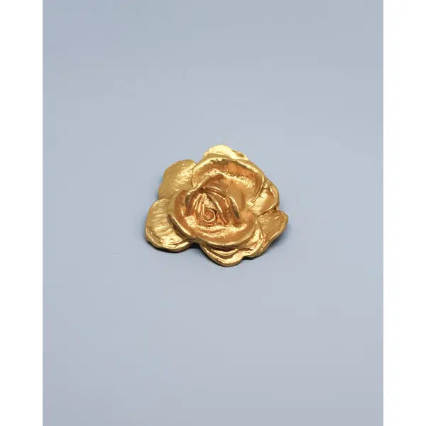Vintage Button – Golden Rose
