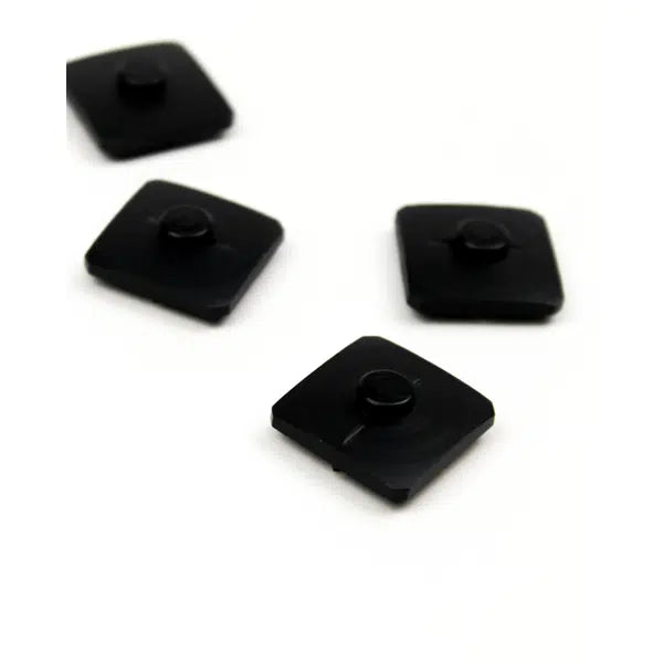 Vintage Button - Mono Square - 22mm