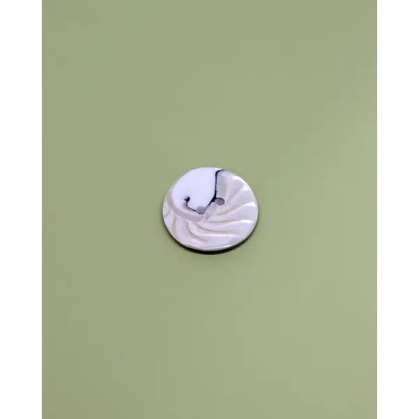 Vintage Button - Nautilus Shell