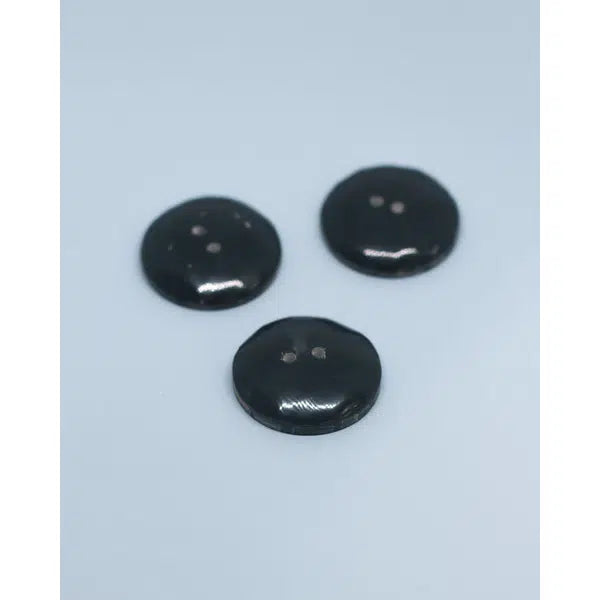 Vintage Shell Button - Lunar Peaks