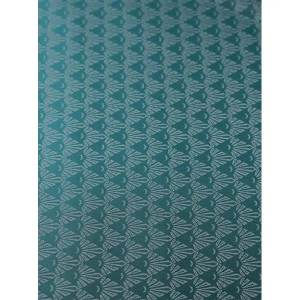 Viscose Jacquard Lining Fabric – Fern Fans Teal