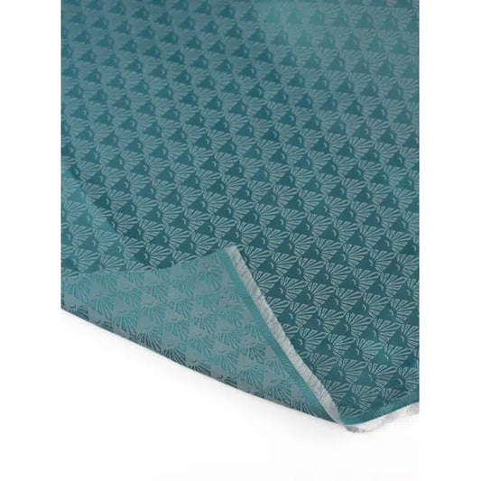 Viscose Jacquard Lining Fabric – Fern Fans Teal