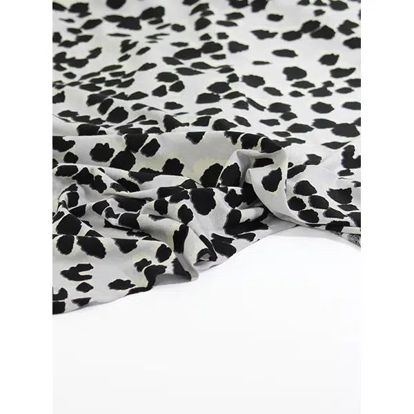 Viscose Jersey Fabric - Lunar Leopard