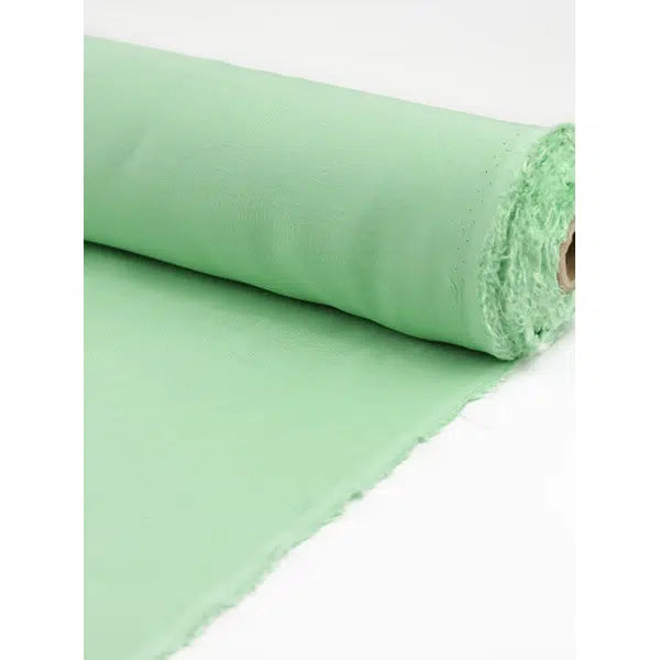 Viscose & Linen Fabric - Celadon – view 2 | Truro Fabrics