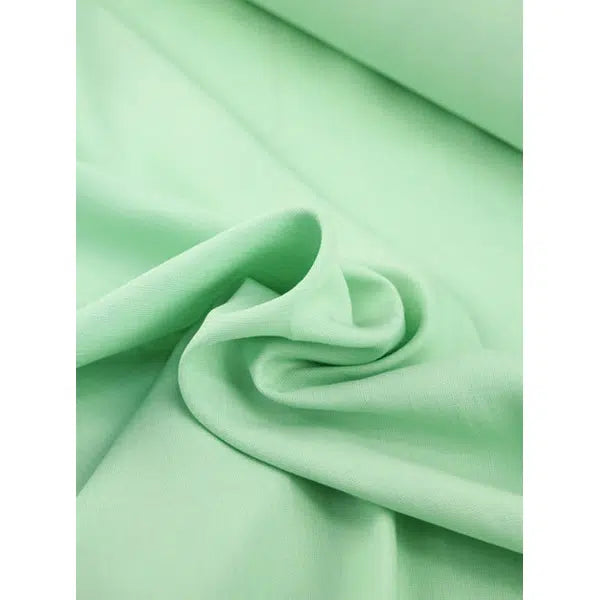 Viscose & Linen Fabric - Celadon | Truro Fabrics