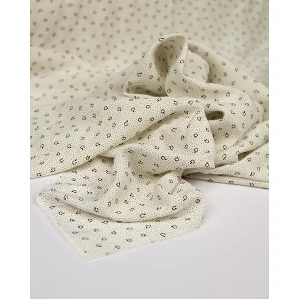 Viscose Micro Crepe Fabric - Delilah Dot